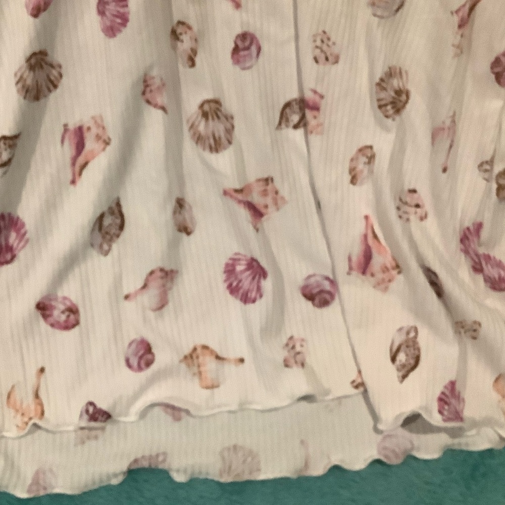 Laura Ashley Womens Pink Seashells Nightgown NWT Size Medium - Picture 14 of 16